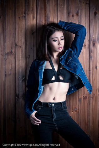 [TGOD��Ů��] 2016.02.15 ԭʼ��Ұ�� LeeС��[66P121M]